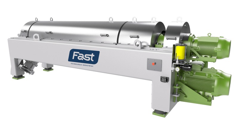 Decanter Centrífugo EAF Fast Drive — FAST